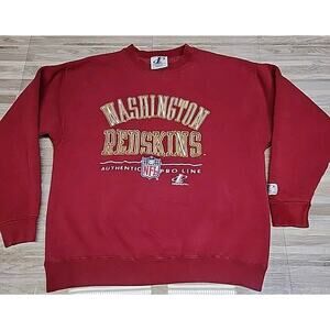 Vintage 90s Washington Redskins Embroidered Logo Athletic Sweatshirt Men’s Med.